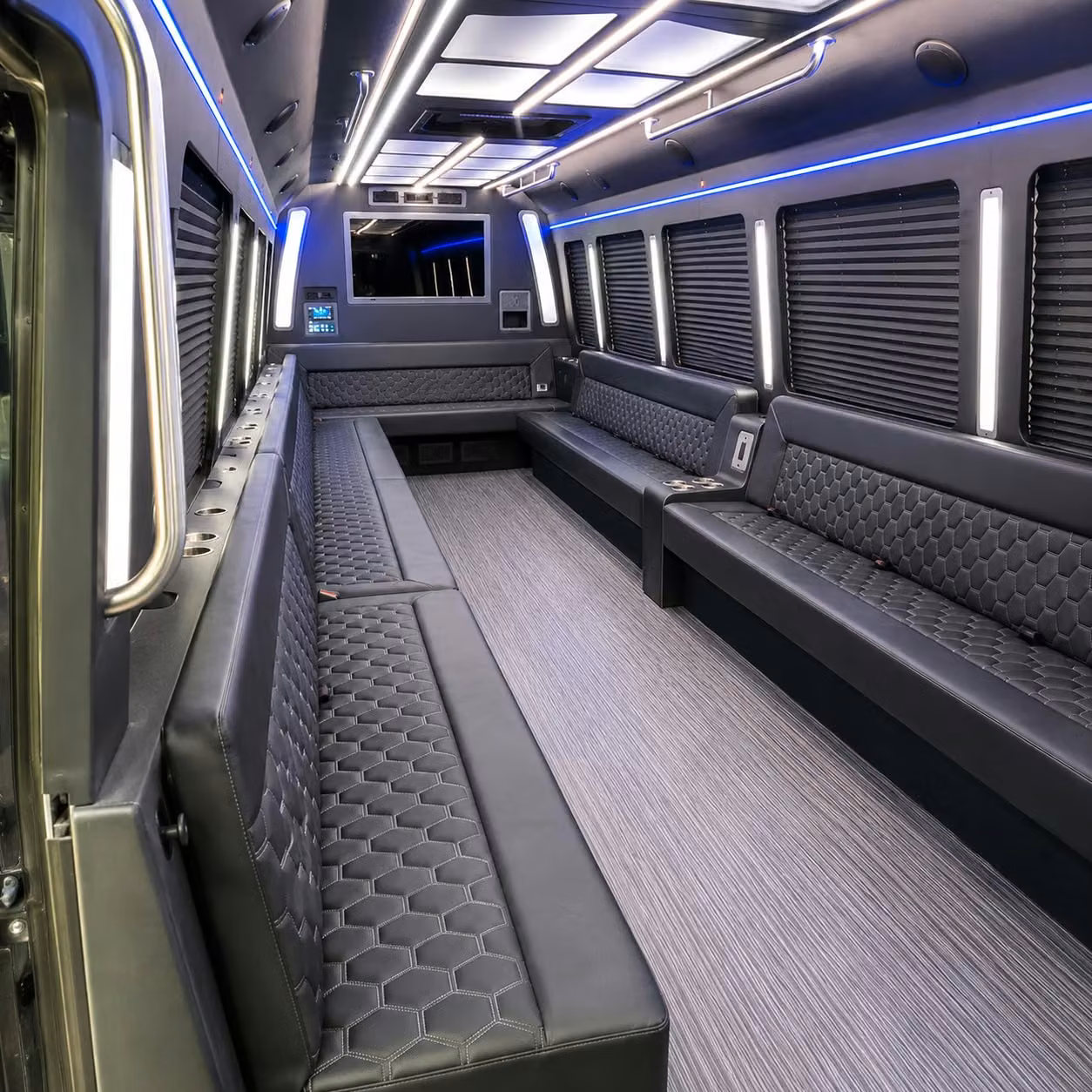 party bus interior