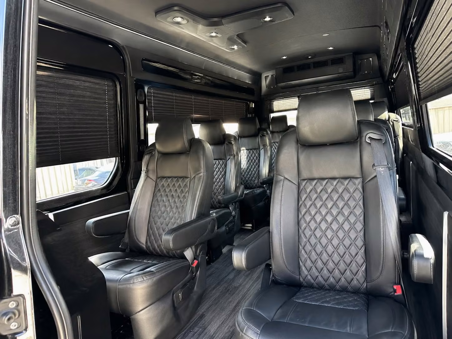 sprinter van with driver interior