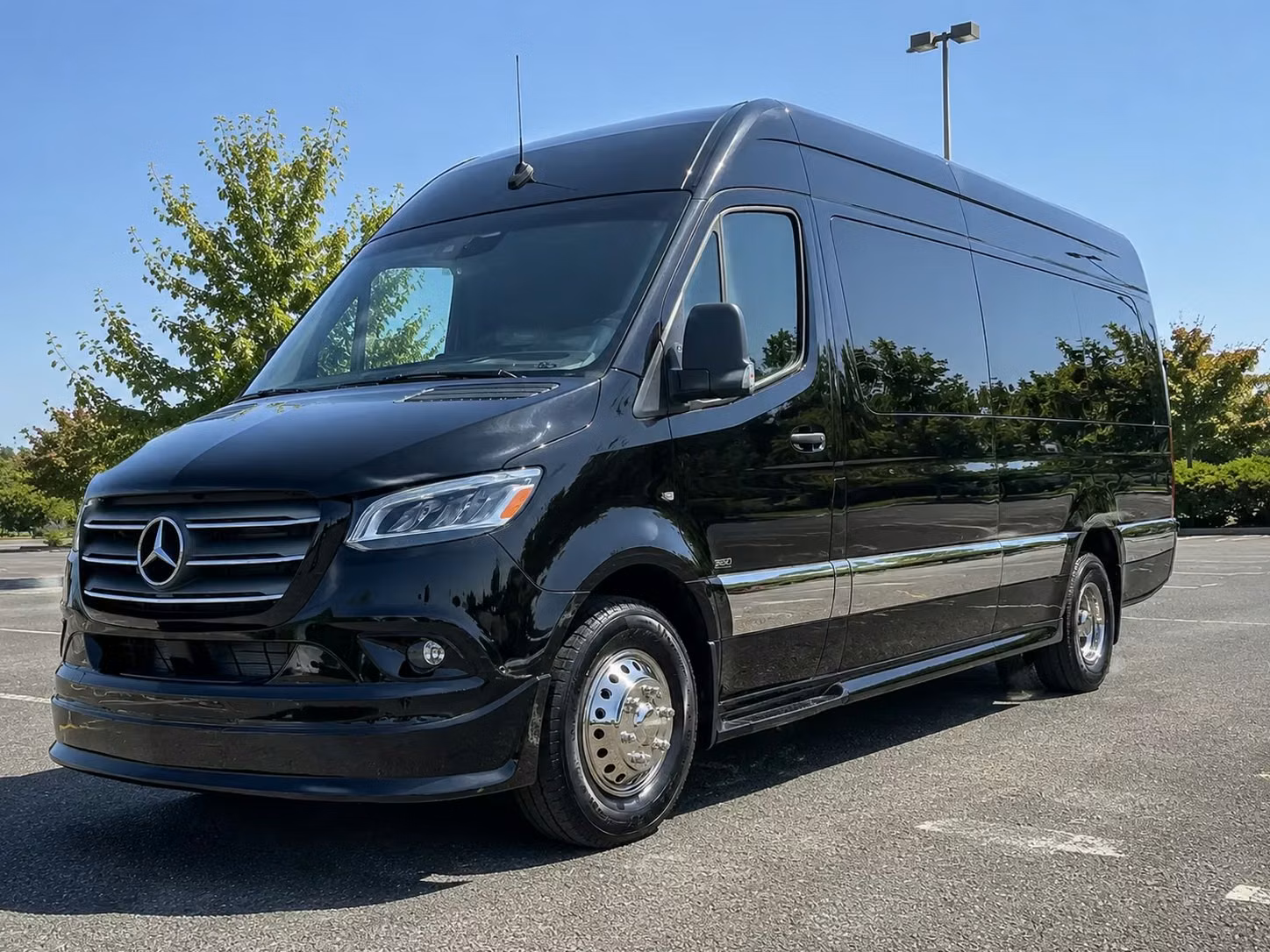sprinter van with driver