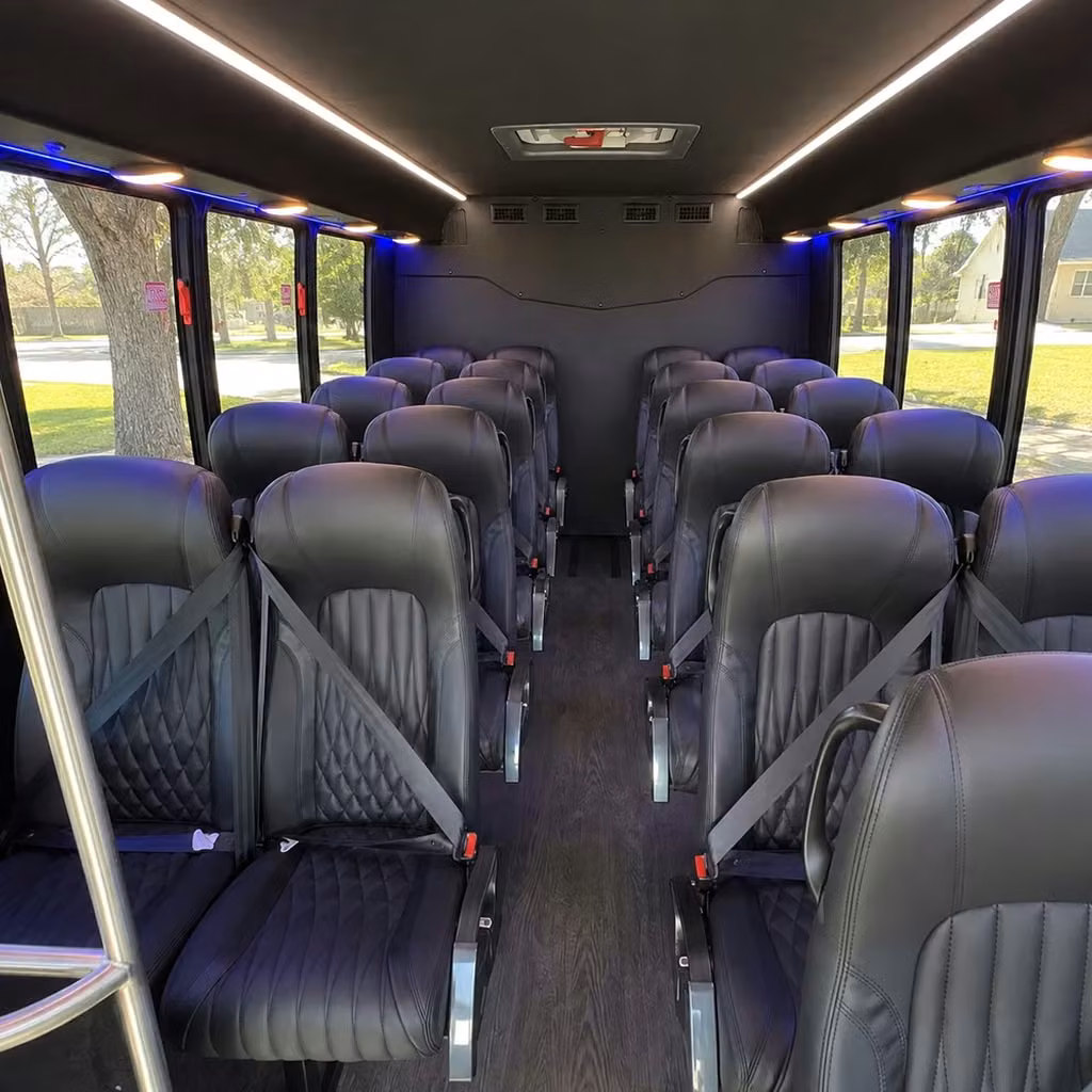 waco 15 passenger minibus rental