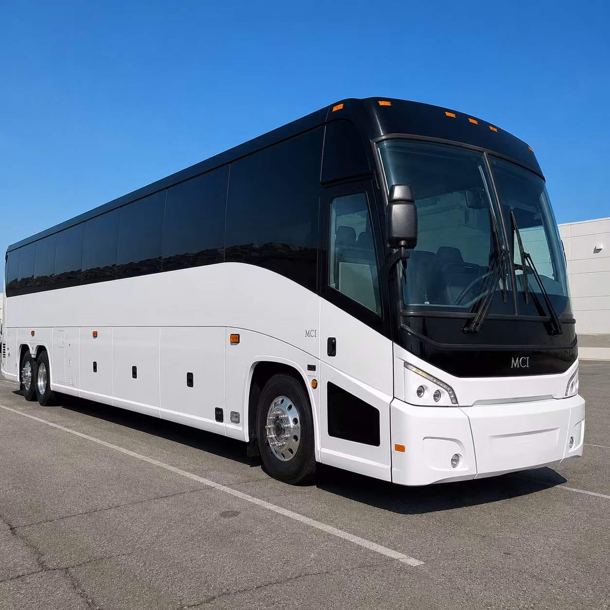 waco 56 passenger charter bus rental