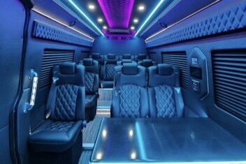 Waco Sprinter Bus Interior